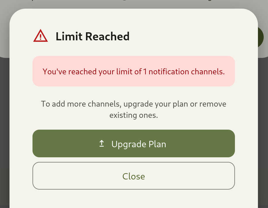 capture representative error/signal states for support triage.